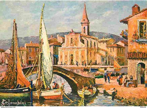 Carte postale var - carte,