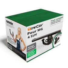 Attelage pour MG 4 SUV 07.23- Amovible TowCar + Faisceau spécifique 7 broches