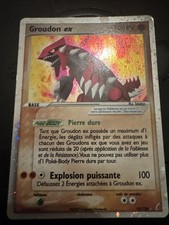 Carte Pokémon - Groudon Ex - 93/100 Ex - Gardiens De Cristal 2007 - tres rare 