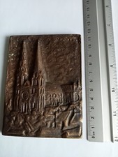 Plaque Bronze Cathédrale De