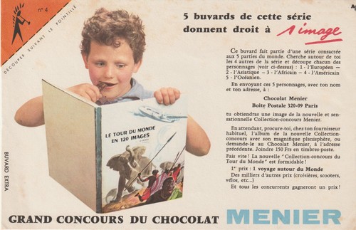 Buvard publicitaire grand - buvard,