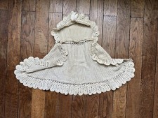 Cape bebe crochet ancienne - cape,