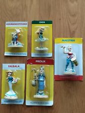 ASTERIX – ATLAS PLASTOY – ENSEMBLE DE 5 FIGURINES EN RESINE SOUS BLISTER 