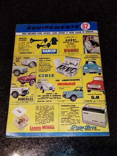 Automobile 1962 magazine - 1962, n°