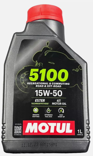 Huile moto 5100 15w - 5100, 15w-50