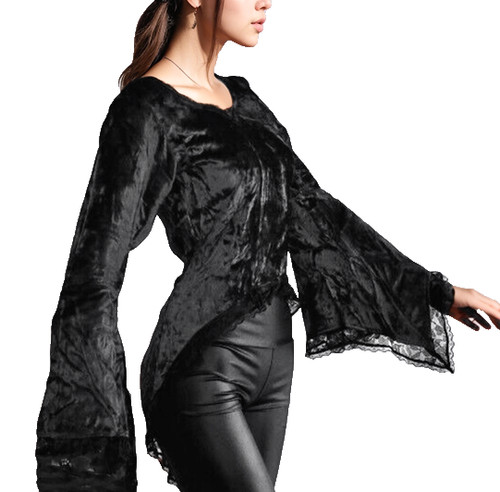 Tunique velours gothique - tunique, en