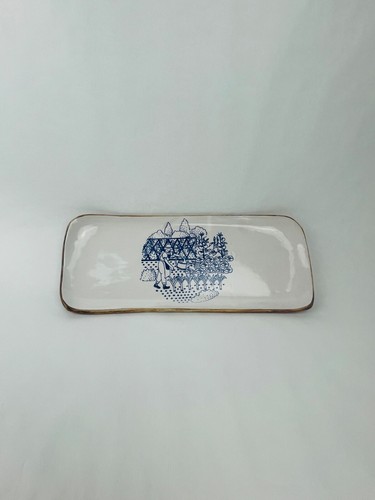 Plat cake poterie la - plat,