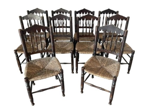 Ensemble dix chaises - ensemble,