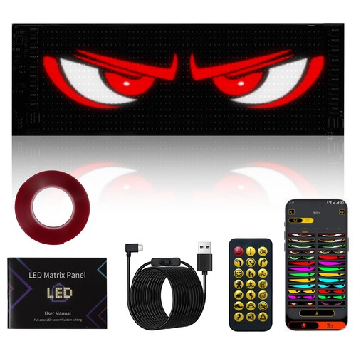 Yeux voiture led - yeux,