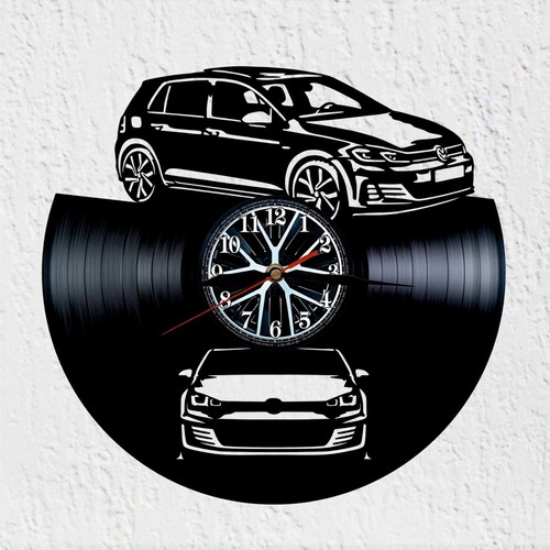 Horloge murale disque vinyle