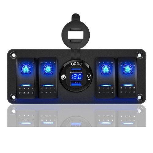 Gang rocker switch panel - gang,