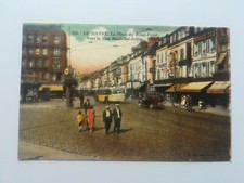 CPA 76 LE HAVRE - La place du rond point vers la rue maréchal joffre