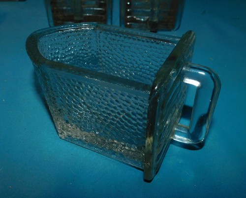 Ancien petit tiroir - ancien, verre