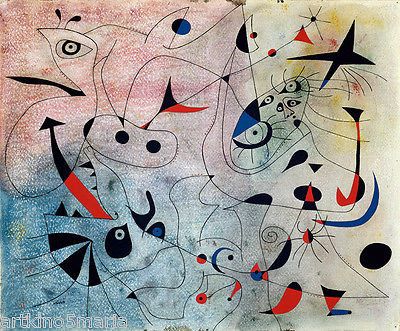 Joan miro morning star art - miro,