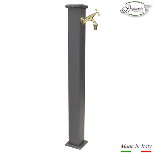 Fontaine colonne acier avec - acier,