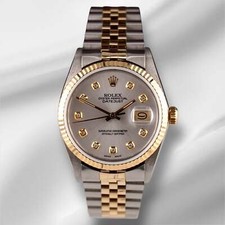 Rolex Datejust 36mm 18k or