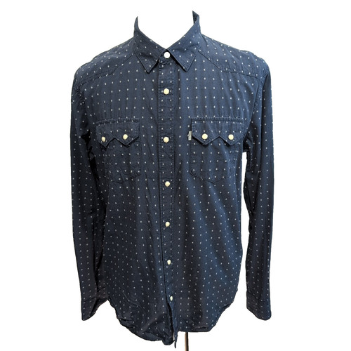 Levi chemise western bleu - chemise,