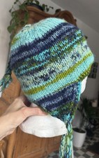 Bonnet Femme Taille Unique Laine Alpaga Népal Doublée Neuve