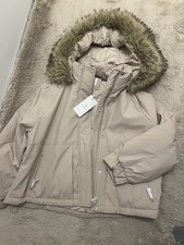 Veste Parka Femme En S/M Beige