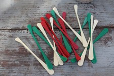 18 TOUILLETTES AGITATEUR  PUBLICITAIRE  VINTAGE