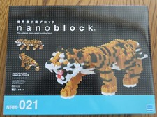 NANOBLOCK NBM-021 Le tigre du Bengale neuf