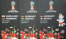 coupe du monde 2018 allemagne - mexique suède corée du sud programme set x 3
