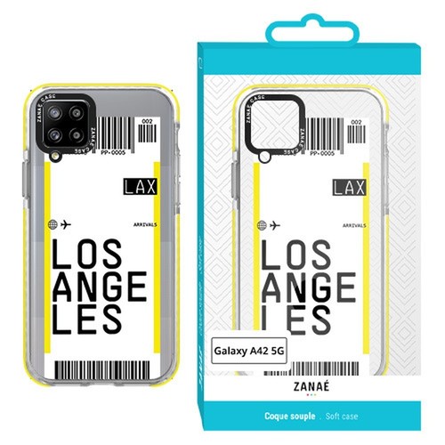 Coque billet avion los - billet,