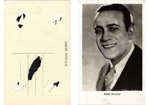 Cpa tino rossi - rossi, film