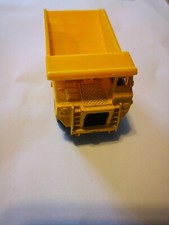 Camion benne jaune Maisto Dump Truck modèle vitrine de collection, sans emballage d'origine Rare 