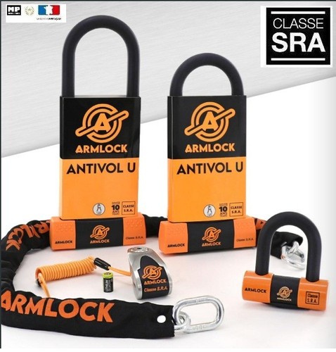 Pack antivol homologué sra - antivol,