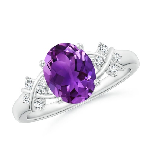 Angara bague solitaire - bague, ovale