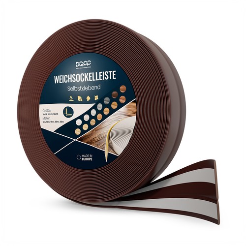 32mm 23mm plinthe souple - 23mm, pvc