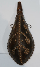 Poire a Poudre Maroc Cuir