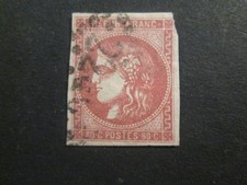 Yvert et Tellier n°49 80c rose  - cote 350€