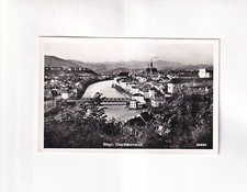 9692) STEYR - Haute-Autriche - ancienne carte postale S/W PHOTO pont et ville