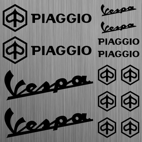 Pour piaggio vespa - piaggio, autocollant