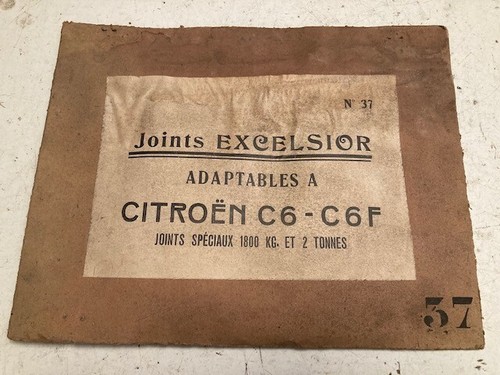 Pochette joints ancetres - de, d,ancetres