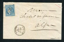Rare lettre du Bureau d'Aumale