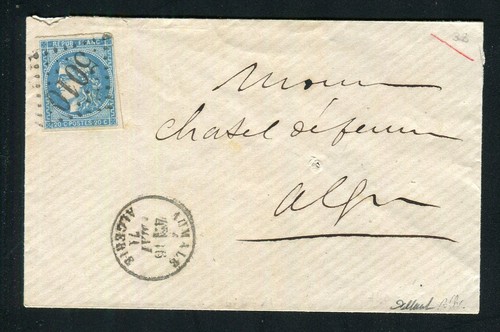 Rare lettre bureau aumale - rare,