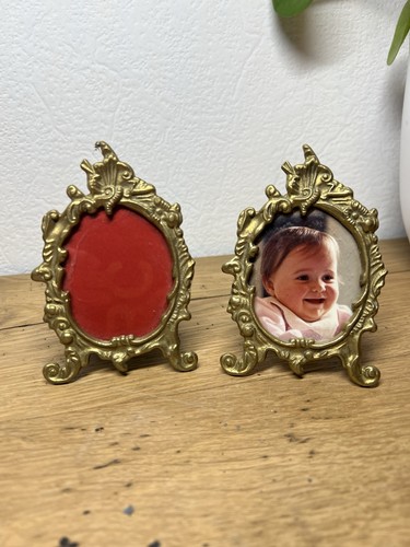 Paire cadre photo bronze - paire,