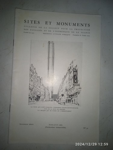 Sites monuments nouvelle - et,