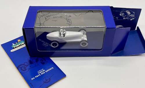 Voiture tintin pays des - n&b,
