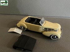 Voiture miniature 1937 Cord 812 Phaeton Coupé Franklin Mint 1/24 Défauts