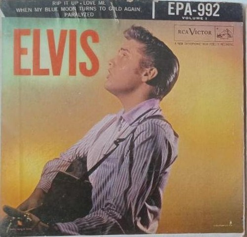 Elvis presley vinyl ep - elvis, 45