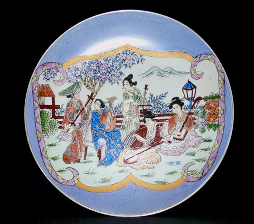 Assiette japonaise décorative - assiette,