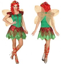 Déguisement Femme FEE des Bois vert XS/S 36/38 Dessin Animé Clochette NEUF