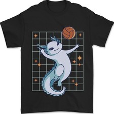 Axolotl de Jeu Volley-Ball T-Shirt 100% Coton