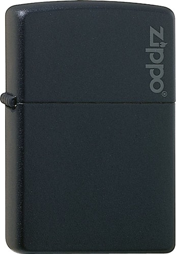 Zippo noir mat avec - noir,