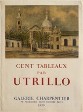 UTRILLO - Vintage lithographic