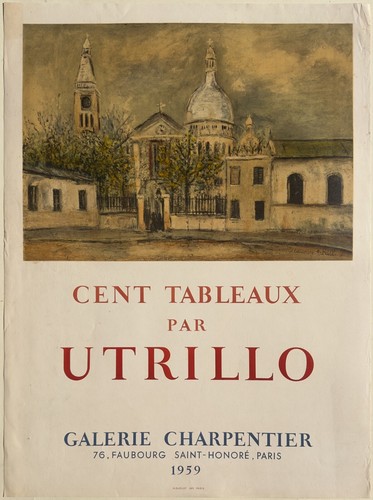 Utrillo vintage lithographic - -,